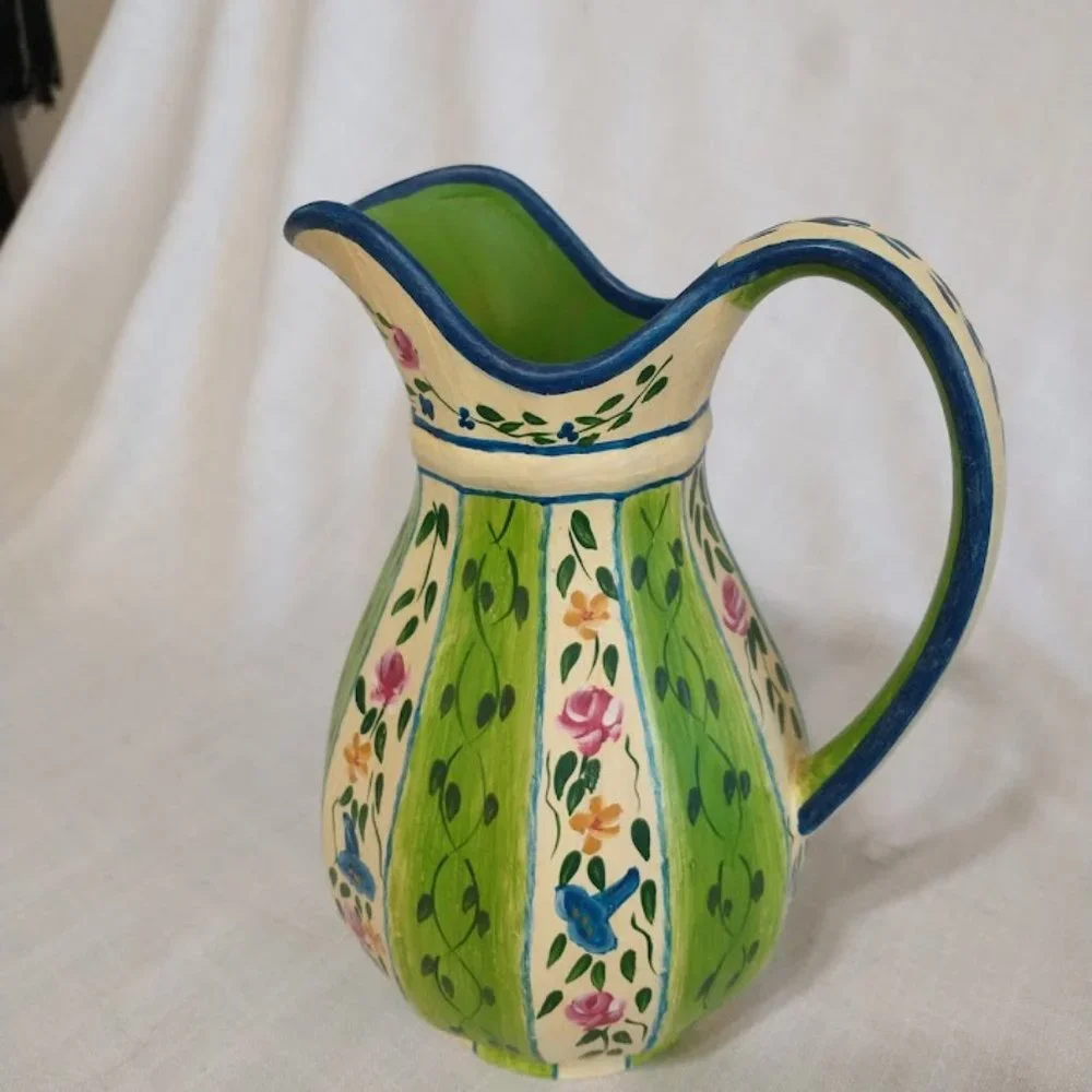 FLORAL PITCHER 